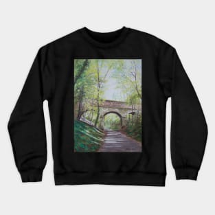 Walk on the Nutbrook nature trail Crewneck Sweatshirt